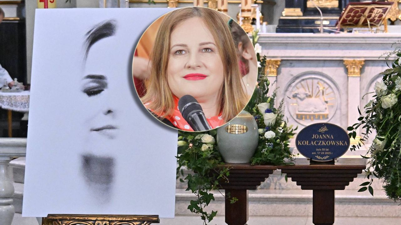 Pogrzeb Joanny Kołaczkowskiej. Poruszające przemówienie księdza: "Miłość jest plonem jej życia"