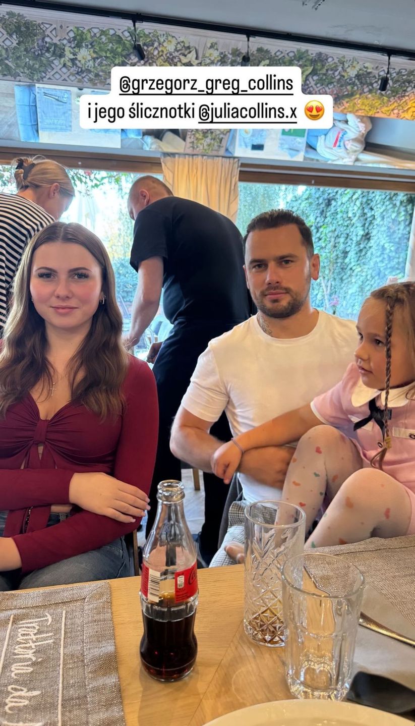Sylwia Bomba świętuje urodziny Grzegorza Collinsa