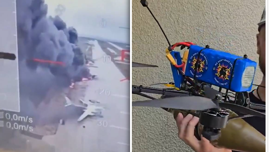 Bolesny cios Ukrainy w rosyjskie lotnictwo. Wystarczyły tanie dr