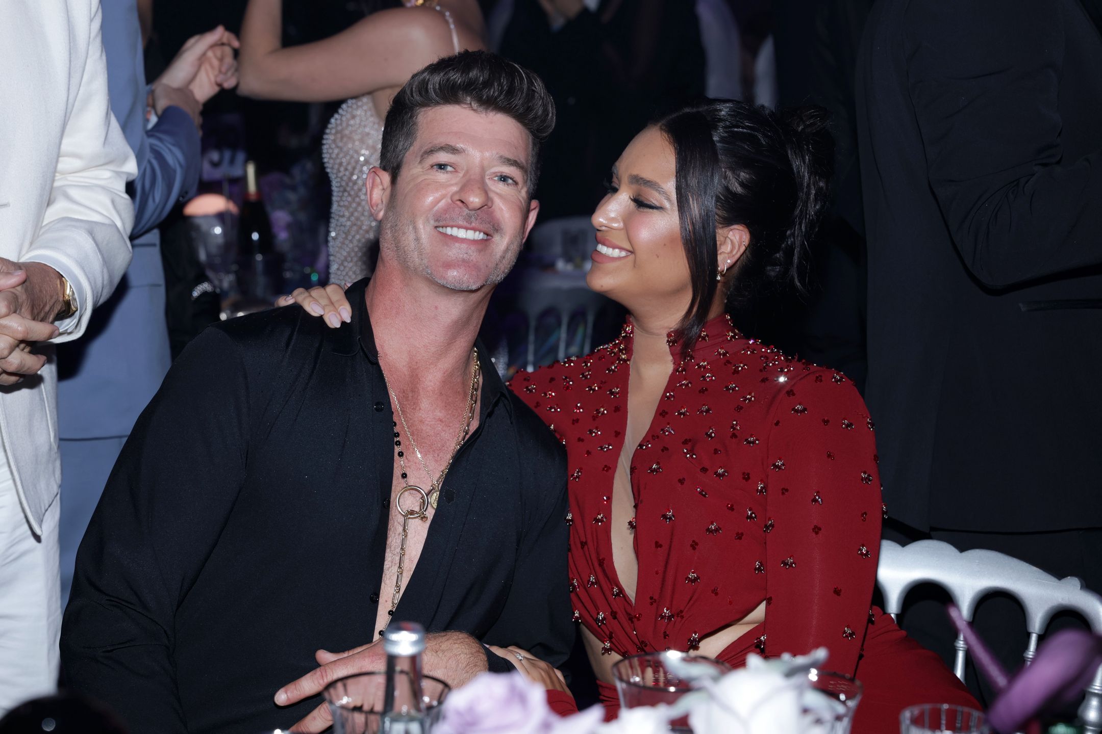 Robin Thicke i April Love Geary