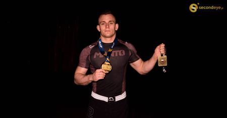 Marek Wrzaszcz mistrzem europy Jiu-Jutsu