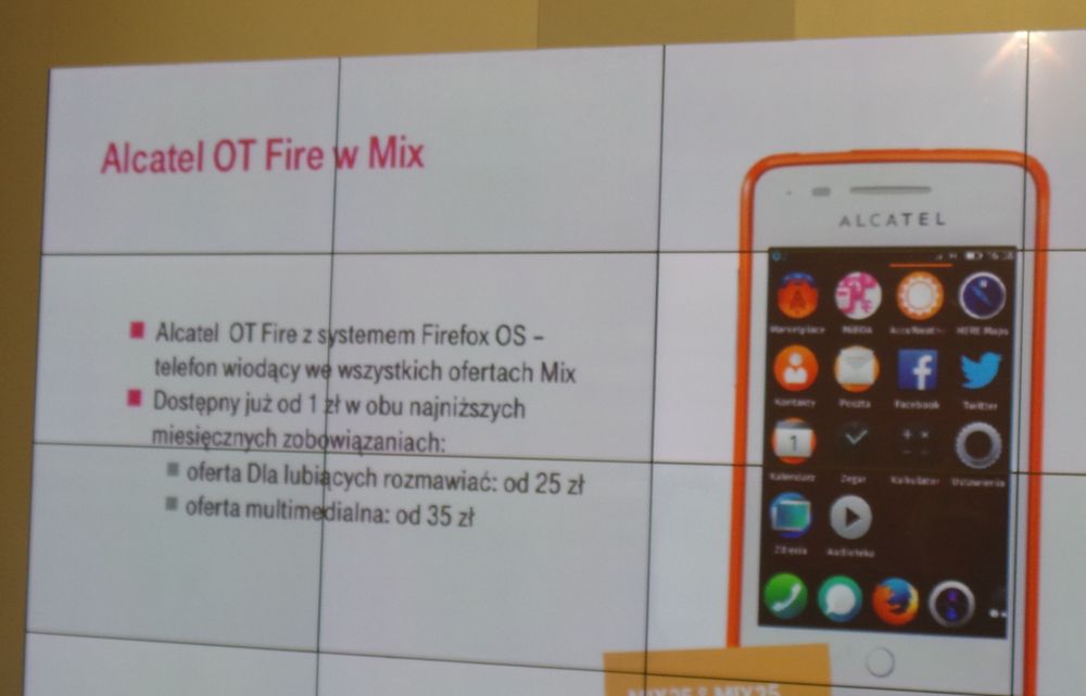 Alcatel One Touch Fire w ofercie Mix T-Mobile