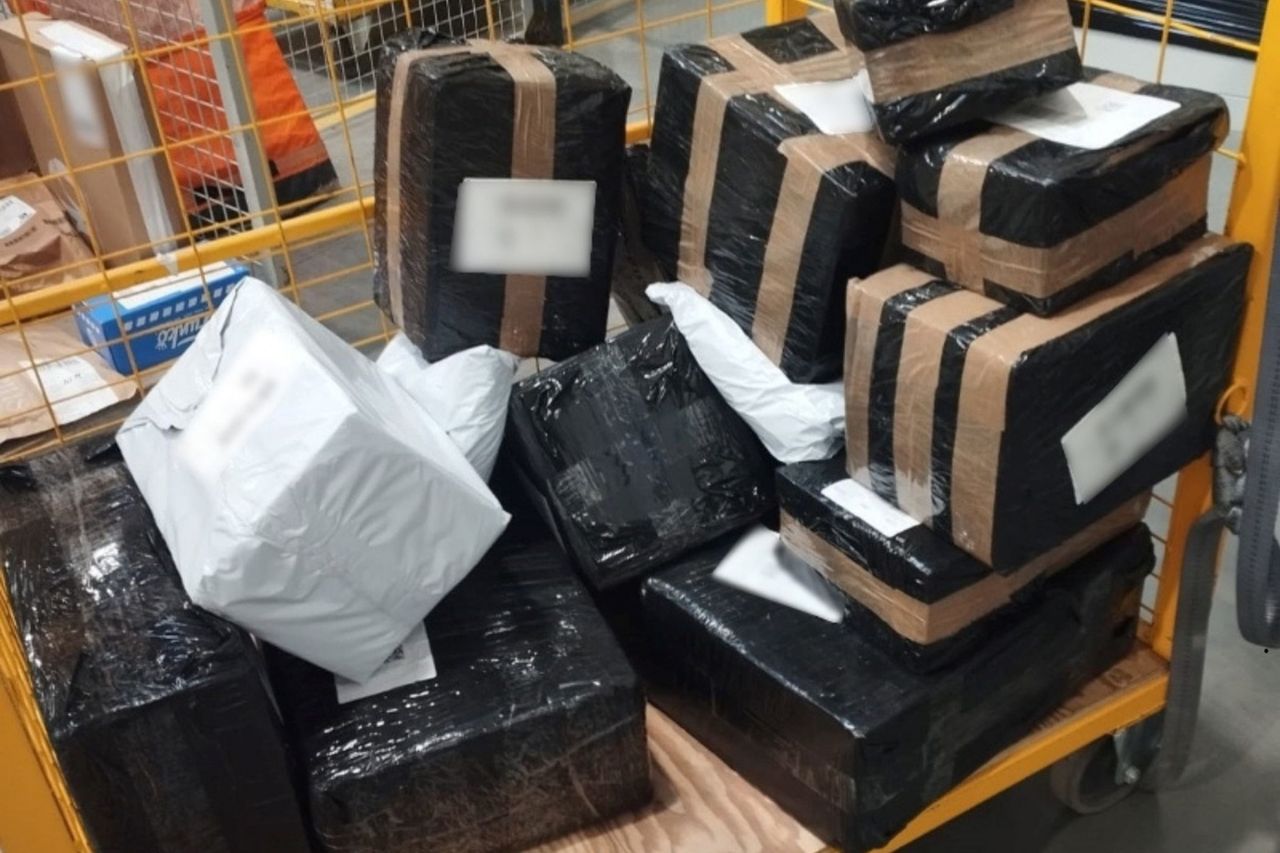 Gorzów Wlkp.: Nielegalny tytoń w paczkach w sortowni