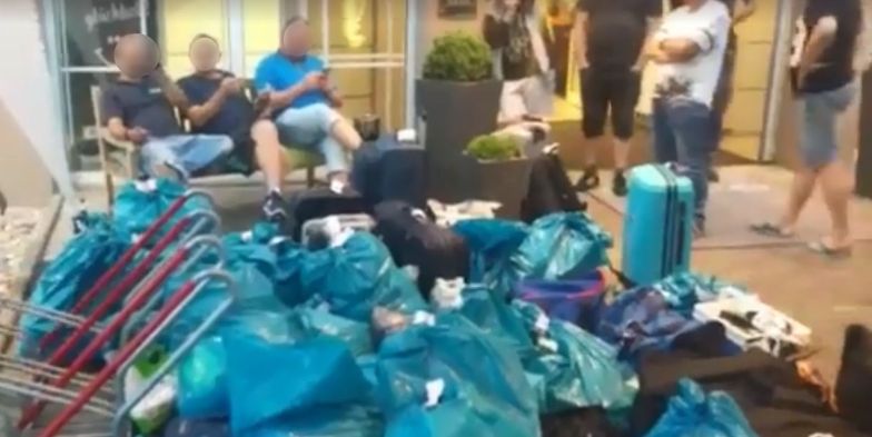 Do sieci trafiły nagrania sprzed hotelu