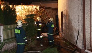 Pożar domostwa w Opolskiem