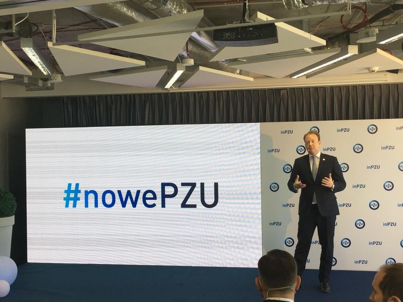 Prezes PZU prezentuje nową platrofrmę inwestycyjną