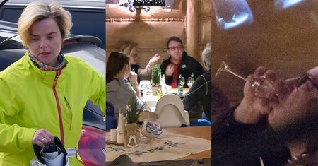 Wyluzowani Zamachowscy szaleją w górach: biesady, narty, nocne wojaże (ZDJĘCIA)