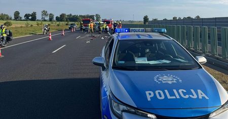 Tragiczny wypadek na A1. Objazdy w stronę Gdańska