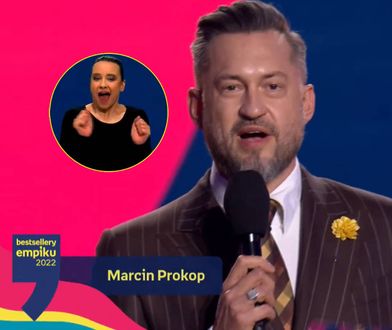 Pani od migowego znów skradła show. Wszyscy patrzyli tylko na nią