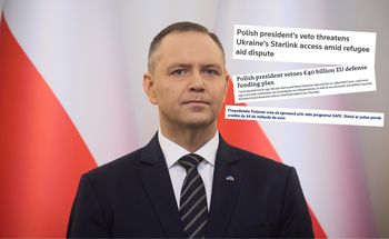 "Legislacyjny impas". Światowe media reagują na weto Nawrockiego