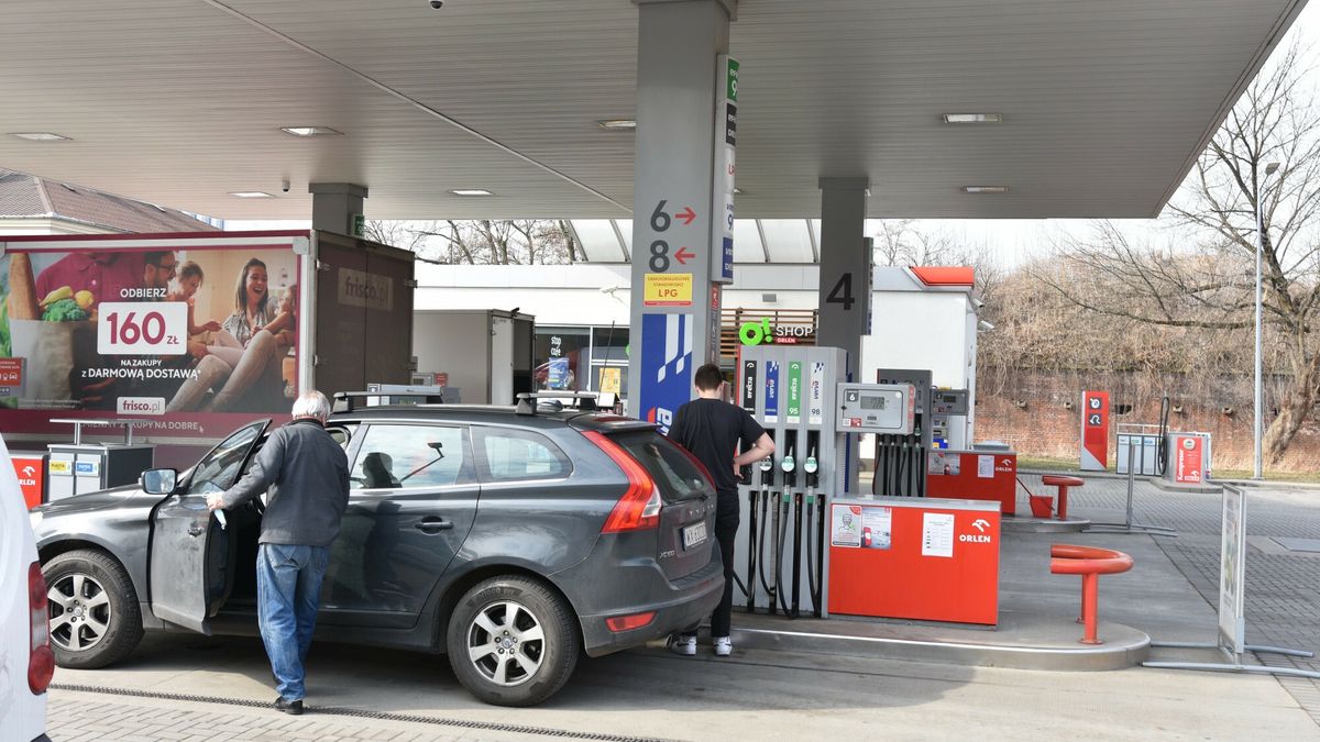 ceny paliw, stacja