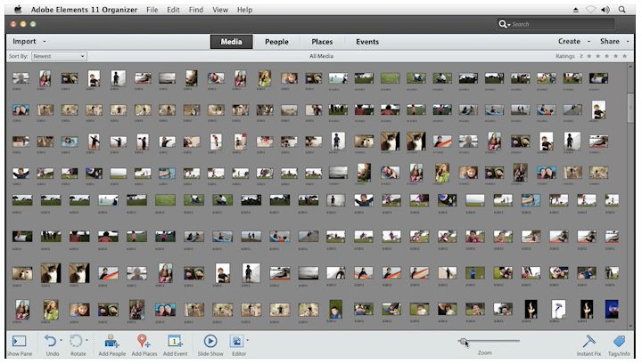 Adobe Photoshop i Premiere Elements 11 z nowym interfejsem 2
