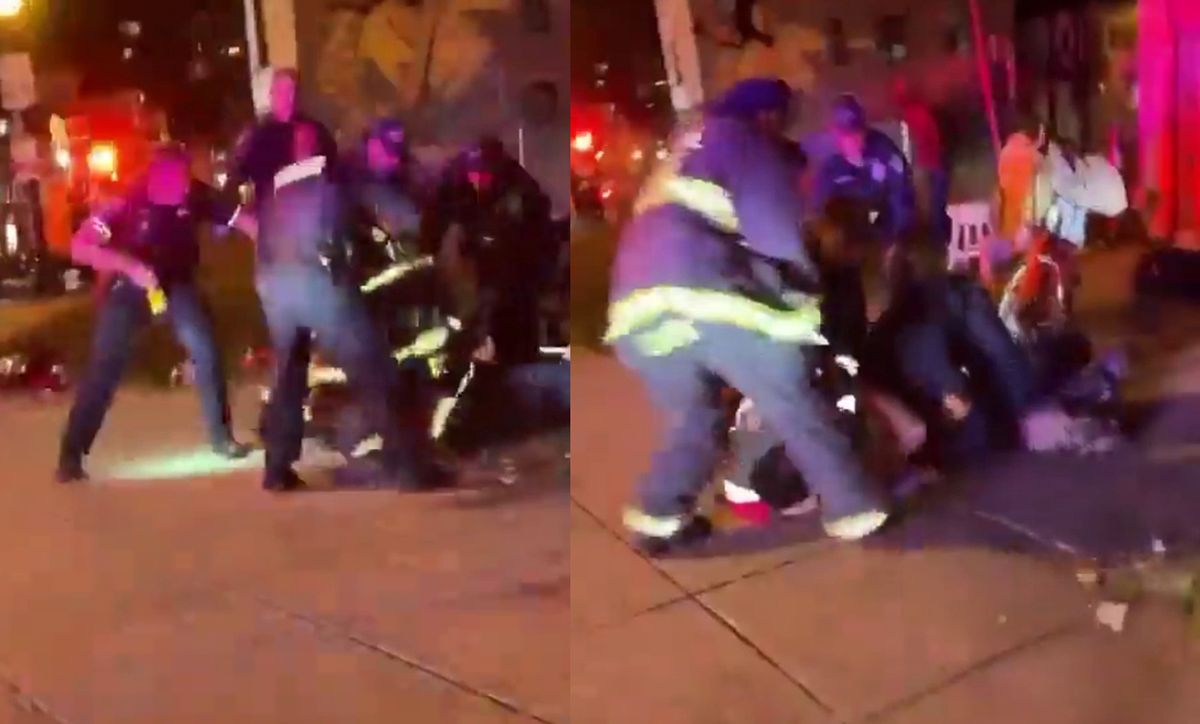 Strażacy wdali się w bójkę z uczestnikami wypadku