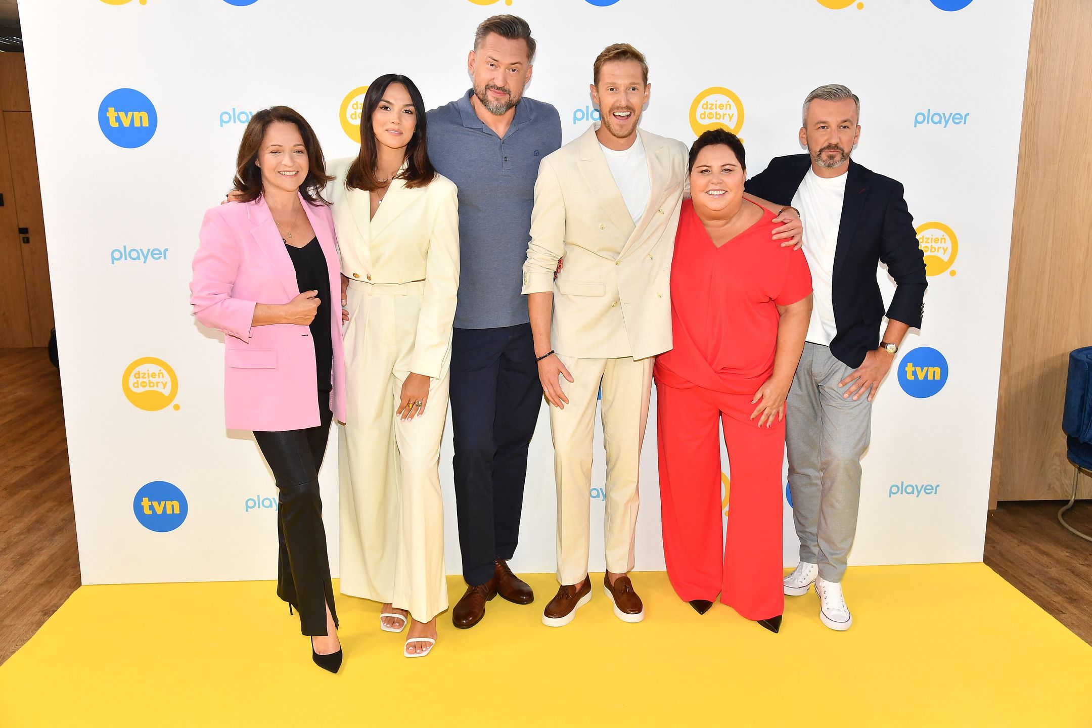 Spotkanie prasowe Dzien Dobry TVNn/z: Drzyzga Ewa Krupinska Paulina Prokop Marcin  Michalowski Damian  Wellman Dorota  Skorzynski Krzysztof / Spotkanie prasowe Dzien Dobry TVN - 2023-08-28 / fot.KAPiFKAPIF.pl