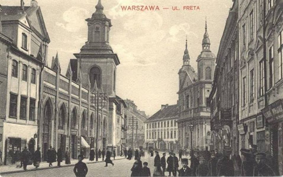 Między placem Krasińskich a ulicą Freta - szybki spacer przedświąteczny