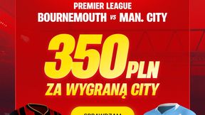 Bonus 350 + 255 PLN za wygraną Manchesteru City z Bournemouth z Superbet kod promocyjny