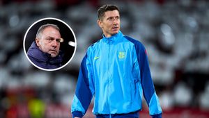 Flick dostał pytanie o Lewandowskiego. "On kocha grać dla Barcelony"