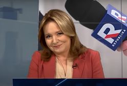 "Miłosne" zdjęcie Holeckiej i Sakiewicza szybko obiegło sieć. Internauci kpią