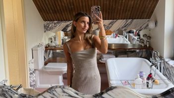 Julia Wieniawa pokazała łazienkę w willi! Króluje najmodniejszy marmur i styl retro