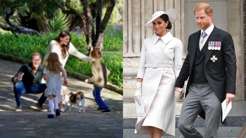 Harry and Meghan posted a fake picture of their children?