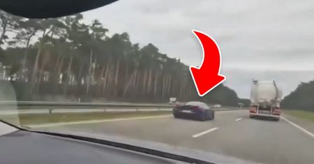 Zawrotna prędkość na A2. McLaren sieje grozę na autostradzie