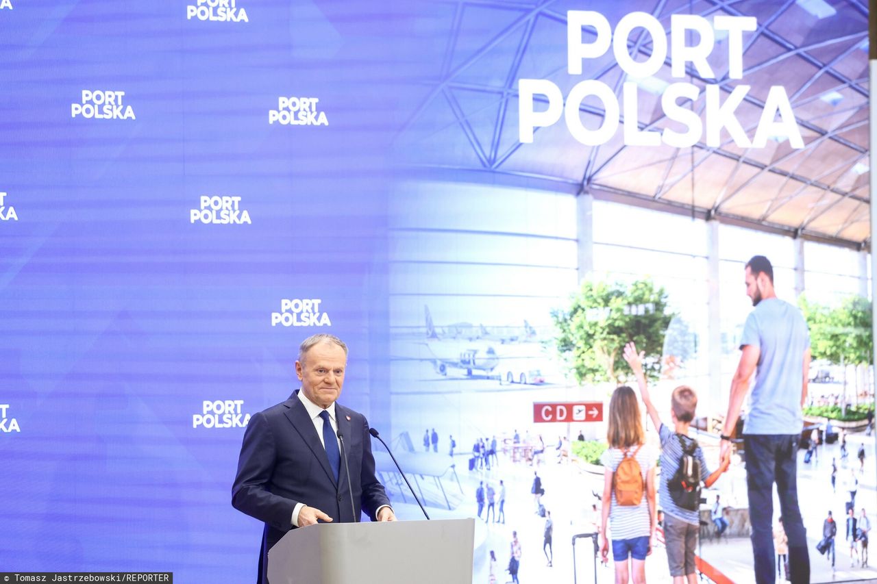 Nowe logo CPK. Spółka ujawniła koszt "Portu Polska". Pomogli studenci