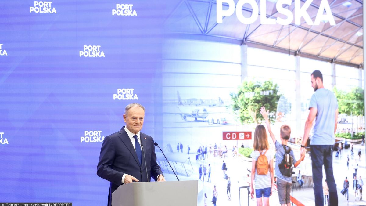 Nowe logo CPK. Spółka ujawniła koszt "Portu Polska". Pomogli studenci