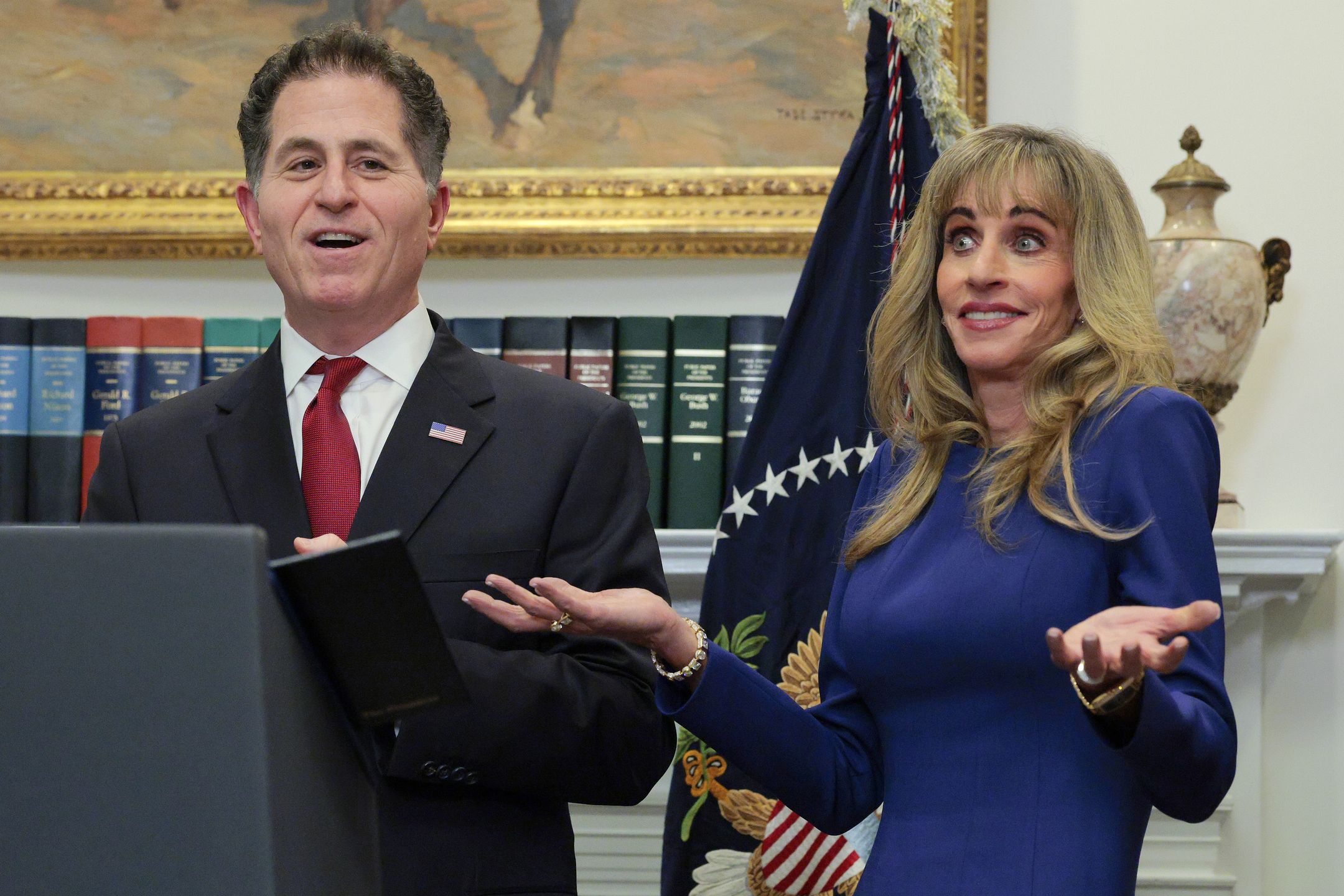 Susan Dell i Michael Dell 