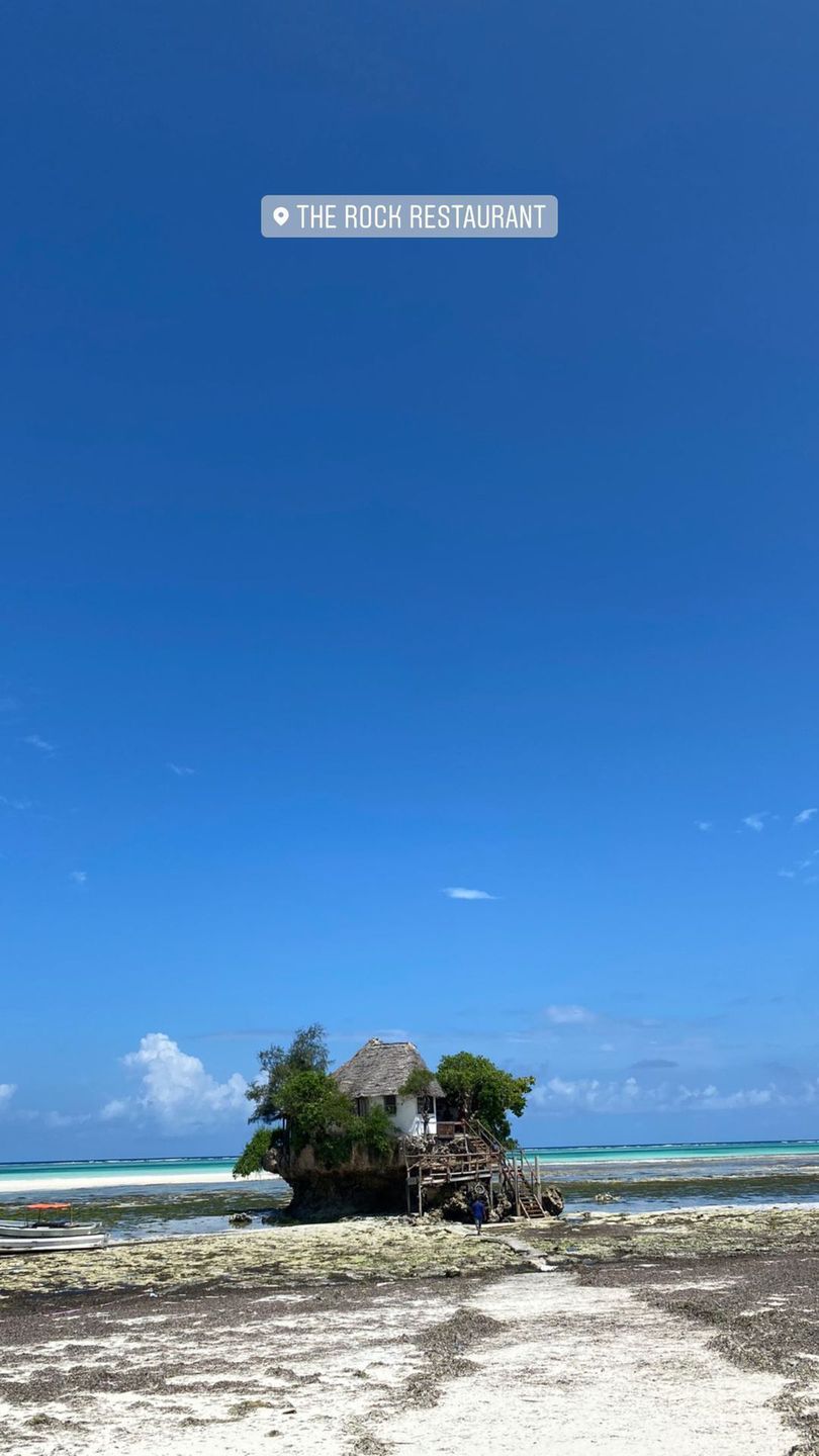 Julia Wieniawa na Zanzibarze