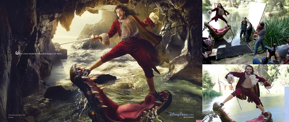 Sesja dla Disney'a i Annie Leibovitz podczas pracy 4
