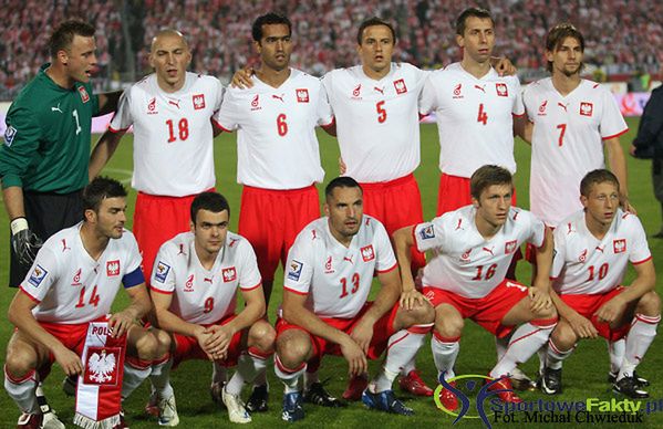Reprezentacja Polski przed meczem z Czechami, 11.10.2008