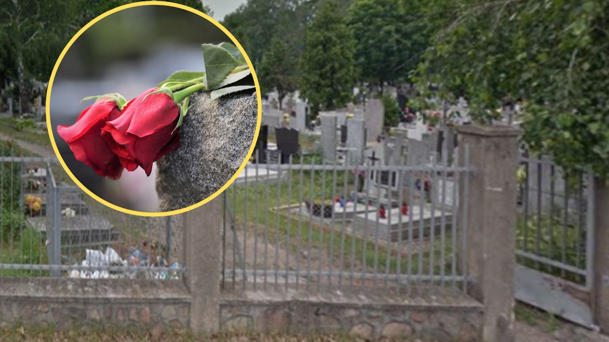 Złodzieje połasili się na cmentarne kwiaty