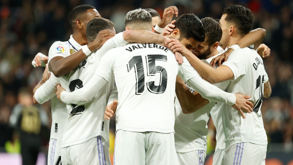 PAP/EPA / MARISCAL  / Piłkarze nożni Realu Madryt