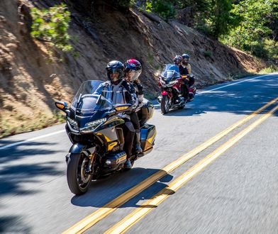 Honda Gold Wing na 2021 r. z nową skrzynią DCT i większym kufrem w wersji Tour
