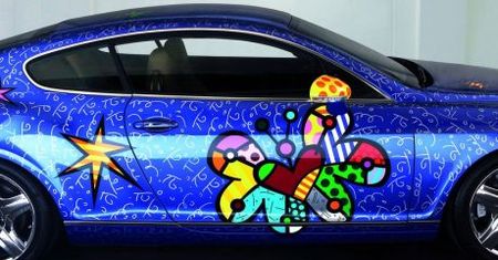 Bentley Continental GT w stylu Pop Art - to jest sztuka!