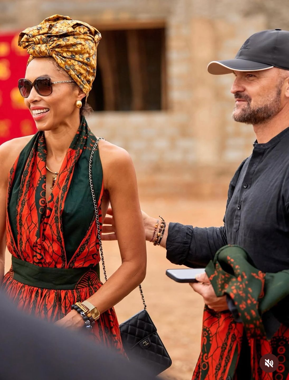 Omenaa Mensah upamiętniła ojca