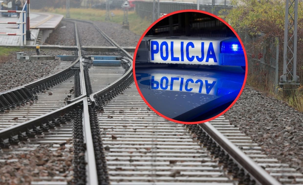 "Brak fragmentu szyny kolejowej". Akcja na torach, poinformowano ABW