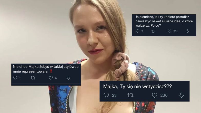 Maja Staśko odpowiada na krytykę internautów
