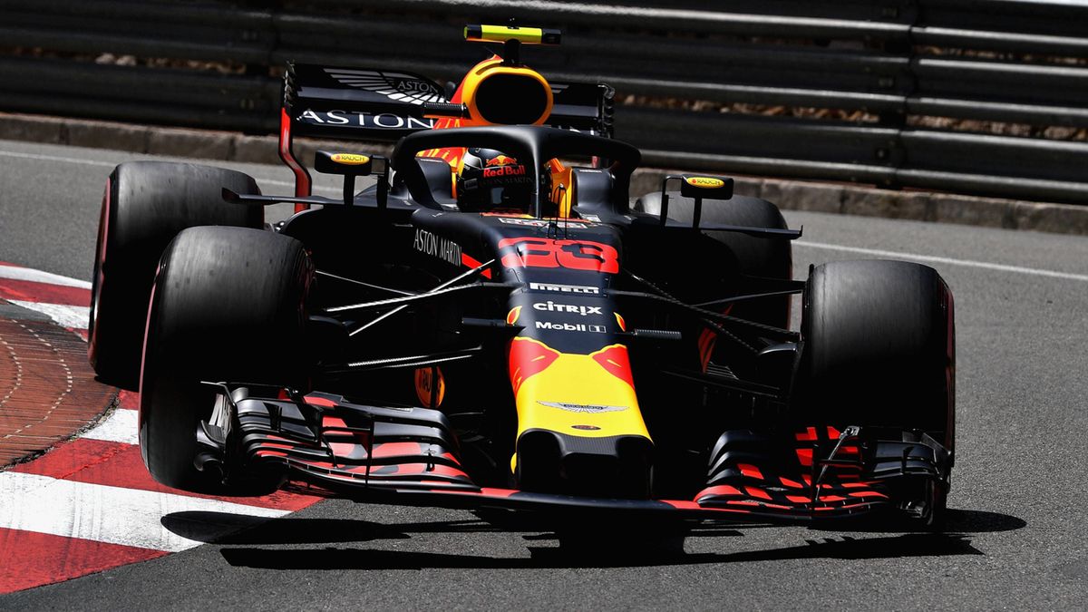 Max Verstappen na torze