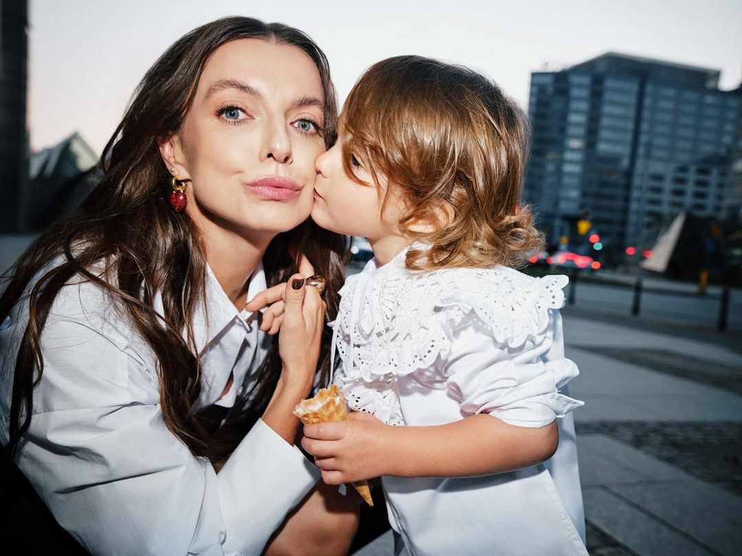 Katarzyna Sokołowska z synkiem