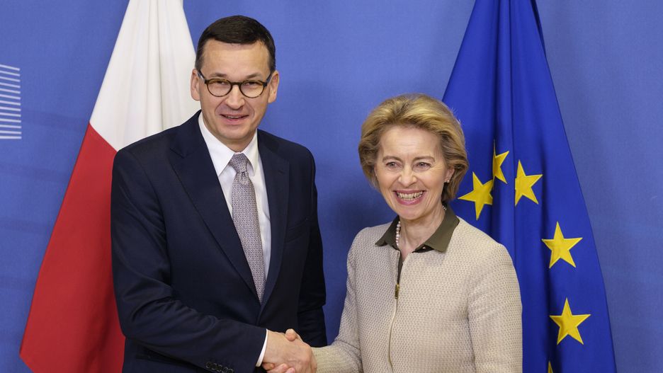 Budżet UE. Ursula von der Leyen napisała list do Mateusza Morawieckiego