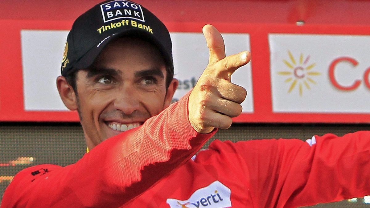 Zdjęcie okładkowe artykułu: Alberto Contador wygrał klasyfikację generalną wyścigu Vuelta a Espana w latach: 2008, 2012 i 2014