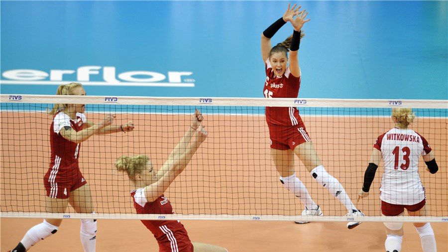 Zdjęcie okładkowe artykułu: Materiały prasowe / FIVB / Radość polskich siatkarek