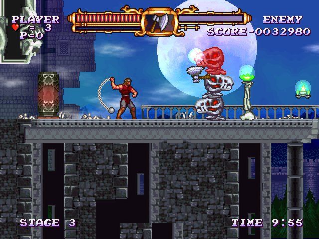 Galeria i rozgrywka z Castlevania: The Adventure Rebirth