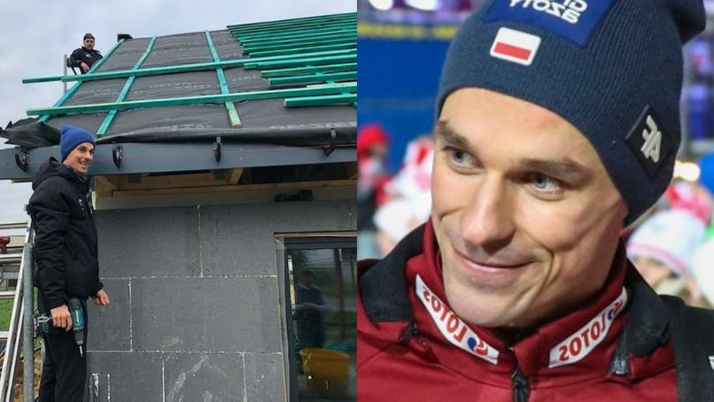 Piotr Żyła "odpowiada" na plotki o przeprowadzce z Marceliną