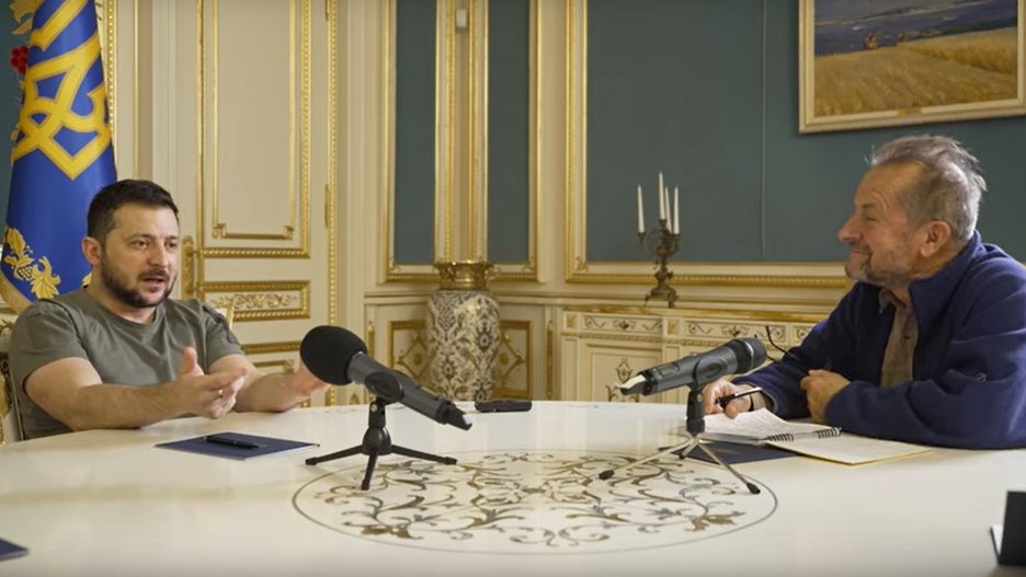 Zełenski wzburzony po pytaniu o skutki wojny dla Włochów