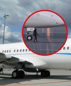 Chciała dogonić odlatujący samolot. Ale dobiegła za kraty. Jest wideo