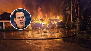 Potężny pożar. Media wyjawiły, do kogo należał dom