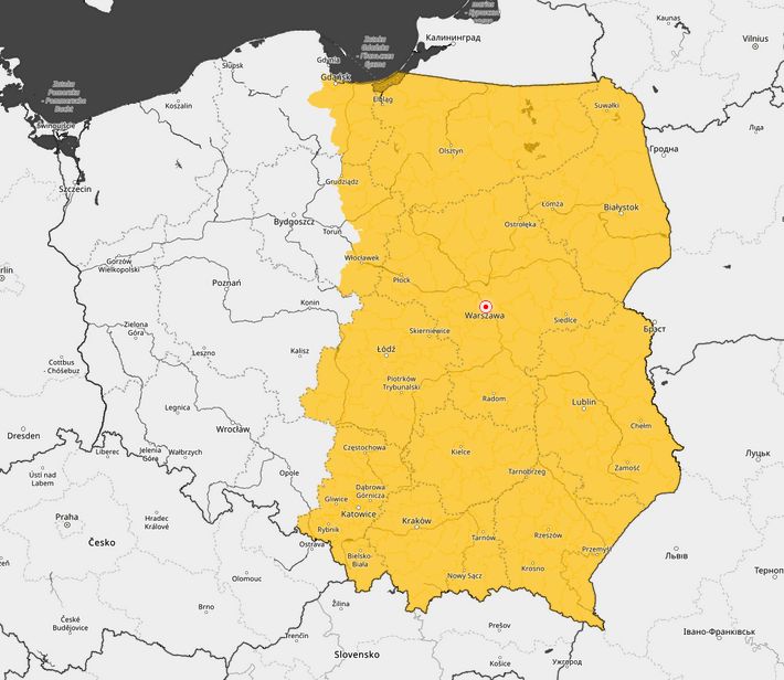 Ostrzeżenia IMGW na weekend