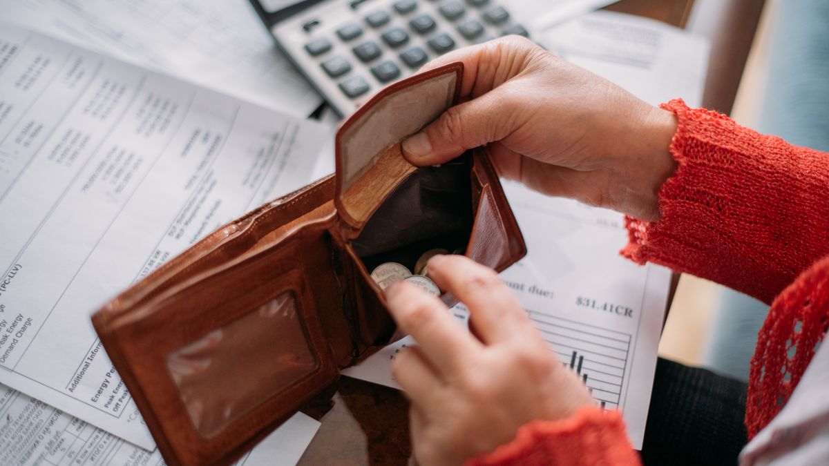 The hands of an elderly woman with an empty wallet and a lot of utility bills. Pensioner and payment of utilities for heating, electricity, gas
MICHAEL BODHISATTVA
stress, expense, bankruptcy, insolvent, poverty, savings, purse, money, showing, cash, wallet, extra rent, increased payment, budget crisis, receive check, financial difficulties, holding, bills, crisis, pay monthly, bills unpaid, household budget, bill receipt, calculate expenses, gas, utility bills, electricity, cost estimate, utility payment, expenses bill, owe, price, calculate, closeup, documents, taxes, utility bill, expenses fee, credit, receipt rent, pay, debt, expenses, payment, budget, pension, tax, woman, financial, finance